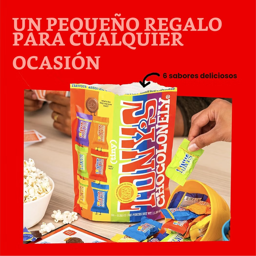 Chocolates Tony’s Chocolonely Assorted Chocolate Flavors x14 Unidades - 126g