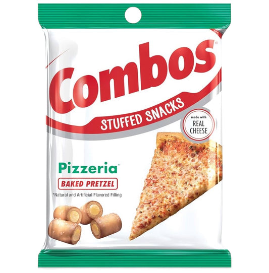 Snacks de Pretzel Combos Sabor Pizza Tamaño Grande 178g