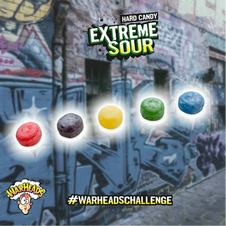 Warheads Caramelo Duro Ácido Extremo Surtido 56g