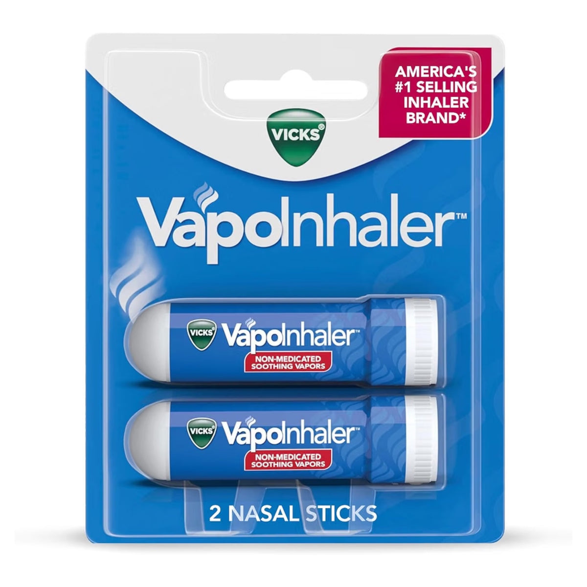 Inhalador Nasal Vicks VapoInhaler Pack x2 Unidades