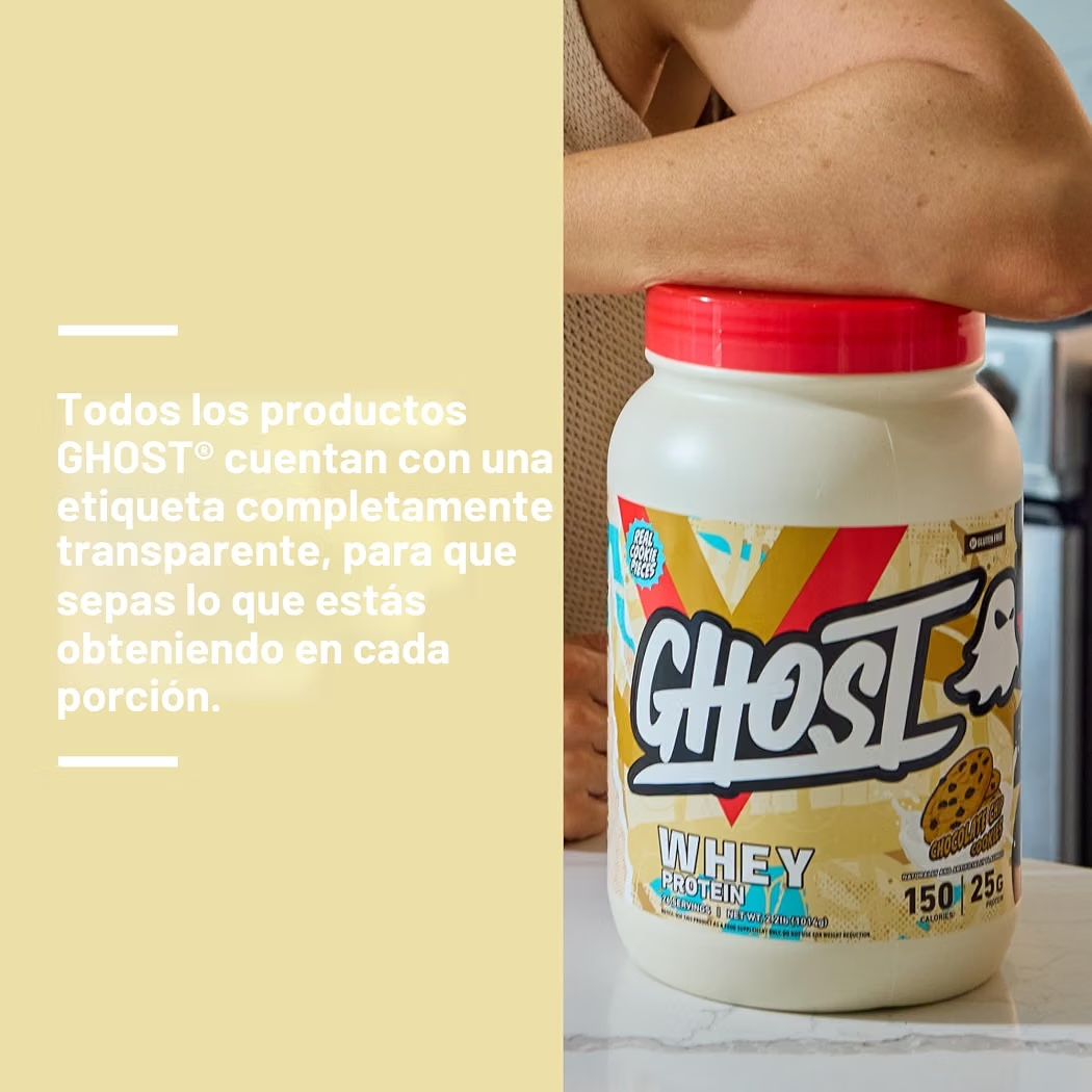 Suplemento Proteína Ghost Whey Protein Chocolate Chip Cookies 1 Kg