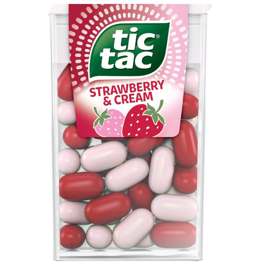 Tic Tac Fresas + Crema 29g