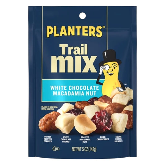 Mezcla Frutos Secos Planters Trail Mix White Chocolate Macadamia Nut 142g