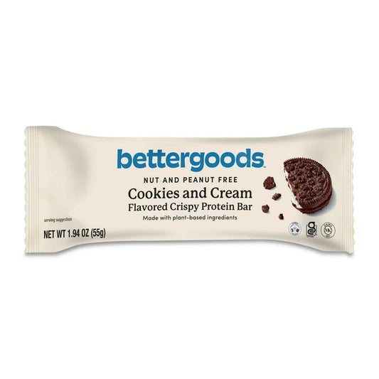 Barra Proteína Bettergoods Cookies and Cream 55g