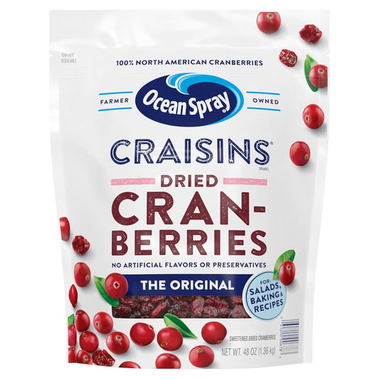 Arándanos Secos Ocean Spray Craisins Original 1.3Kg