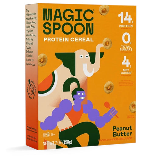 Cereal Proteico Magic Spoon Mantequilla de Maní 198g