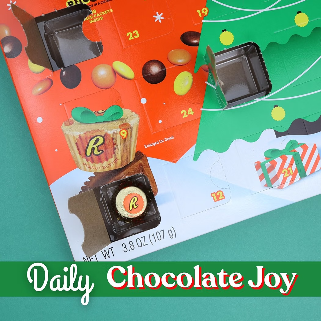 NAVIDAD: Calendario de Adviento Reese’s 24 Days