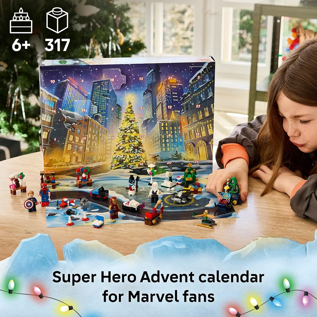 NAVIDAD: Calendario de Adviento Lego Marvel 24 Días