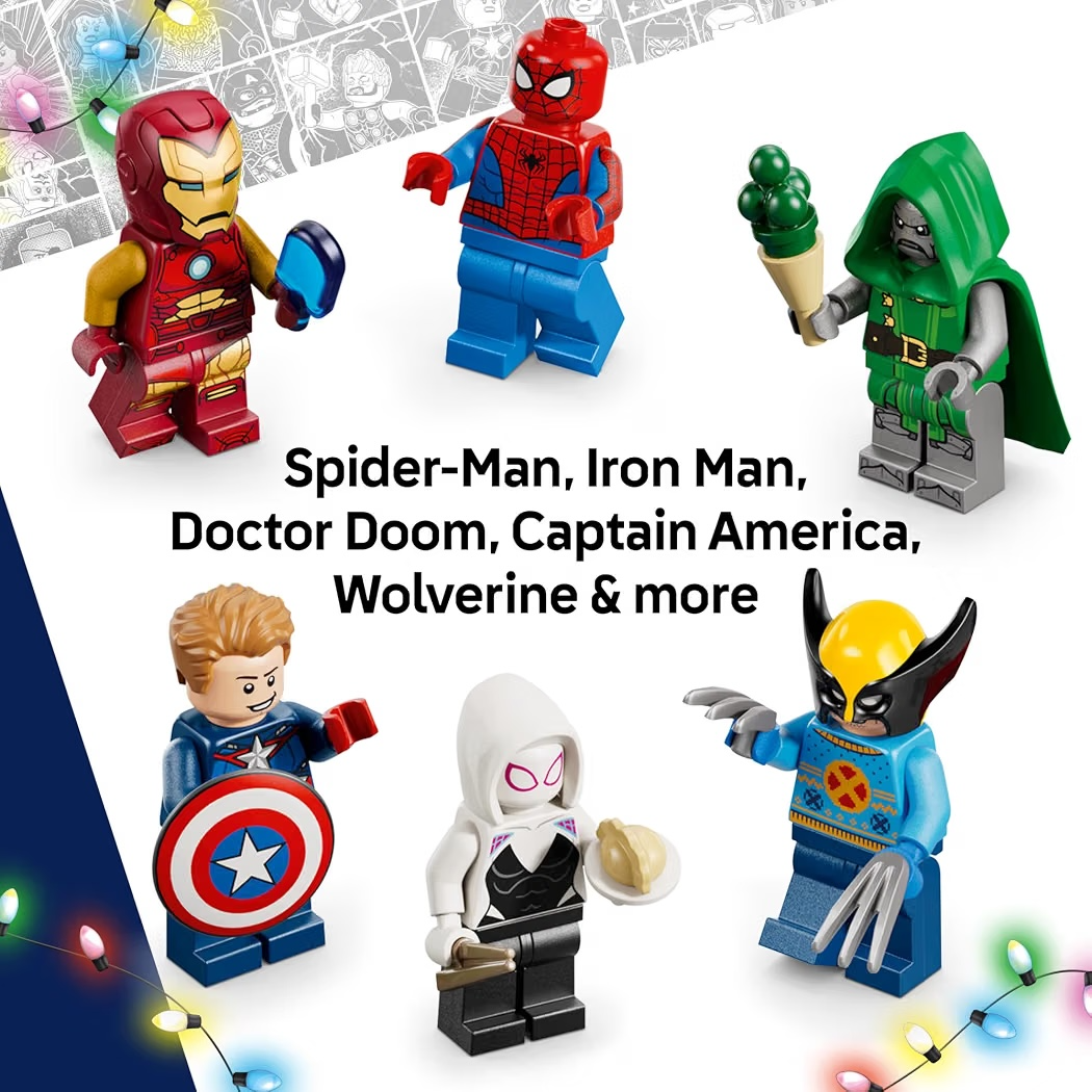 NAVIDAD: Calendario de Adviento Lego Marvel 24 Días