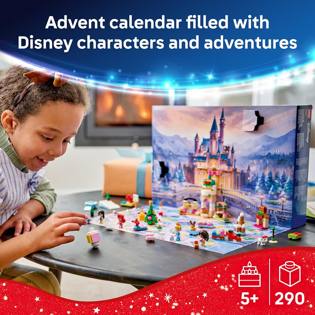 NAVIDAD: Calendario de Adviento Lego Disney Princess 24 Días