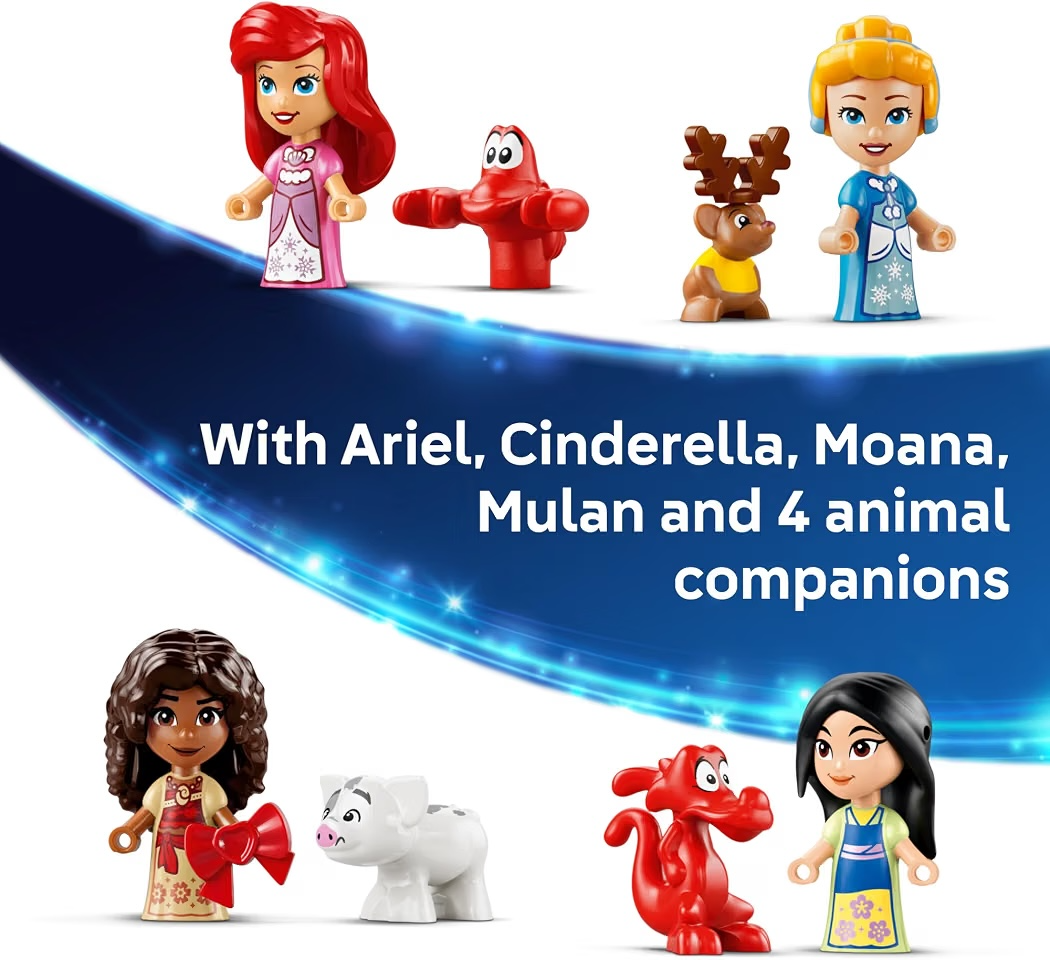 NAVIDAD: Calendario de Adviento Lego Disney Princess 24 Días