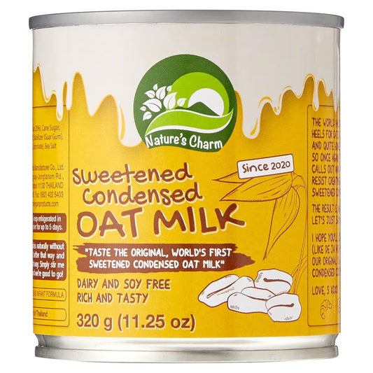 Leche de Avena Condensada Nature’s Charm Sweetened Condensed Oat Milk 320g
