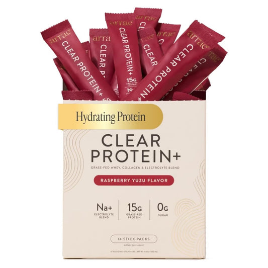Polvo para Bebida Arrae Clear Protein Hydrating Raspberry Yuzu Pack x14 Unidades