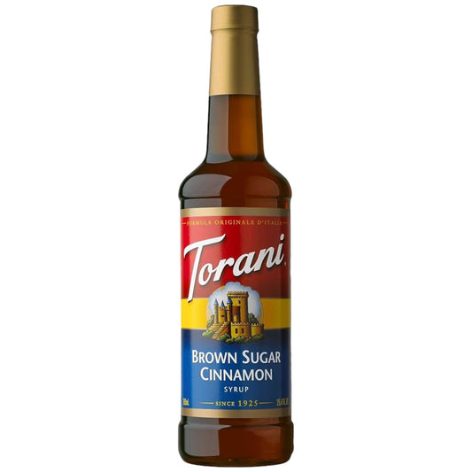 Sirope Torani Brown Sugar Cinnamon Tamaño Grande 750 mL