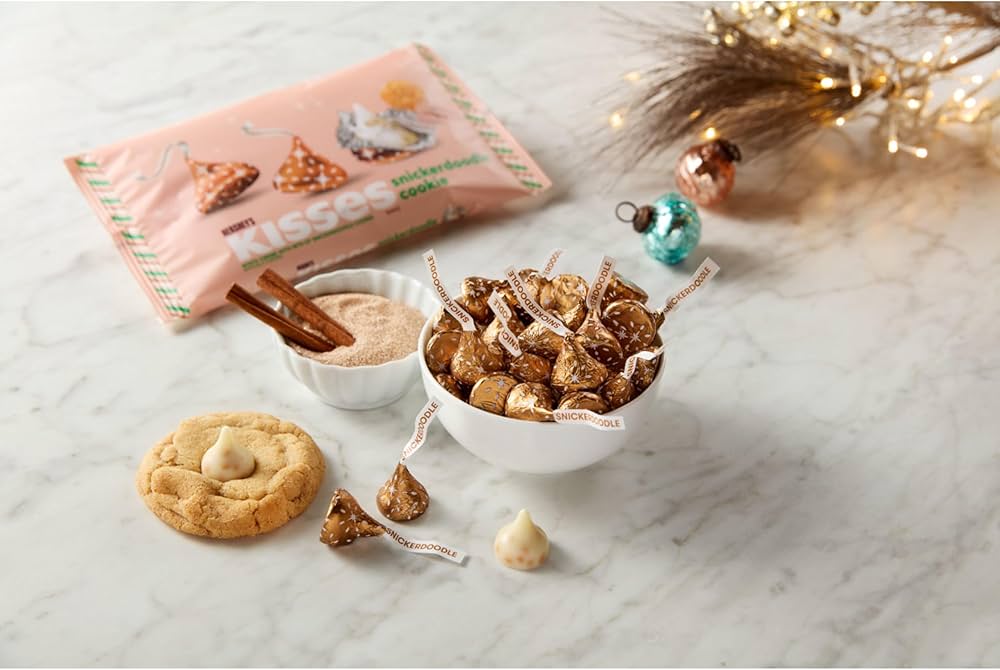 NAVIDAD: Hershey’s Kisses Snickerdoodle Cookie Tamaño Grande 255g