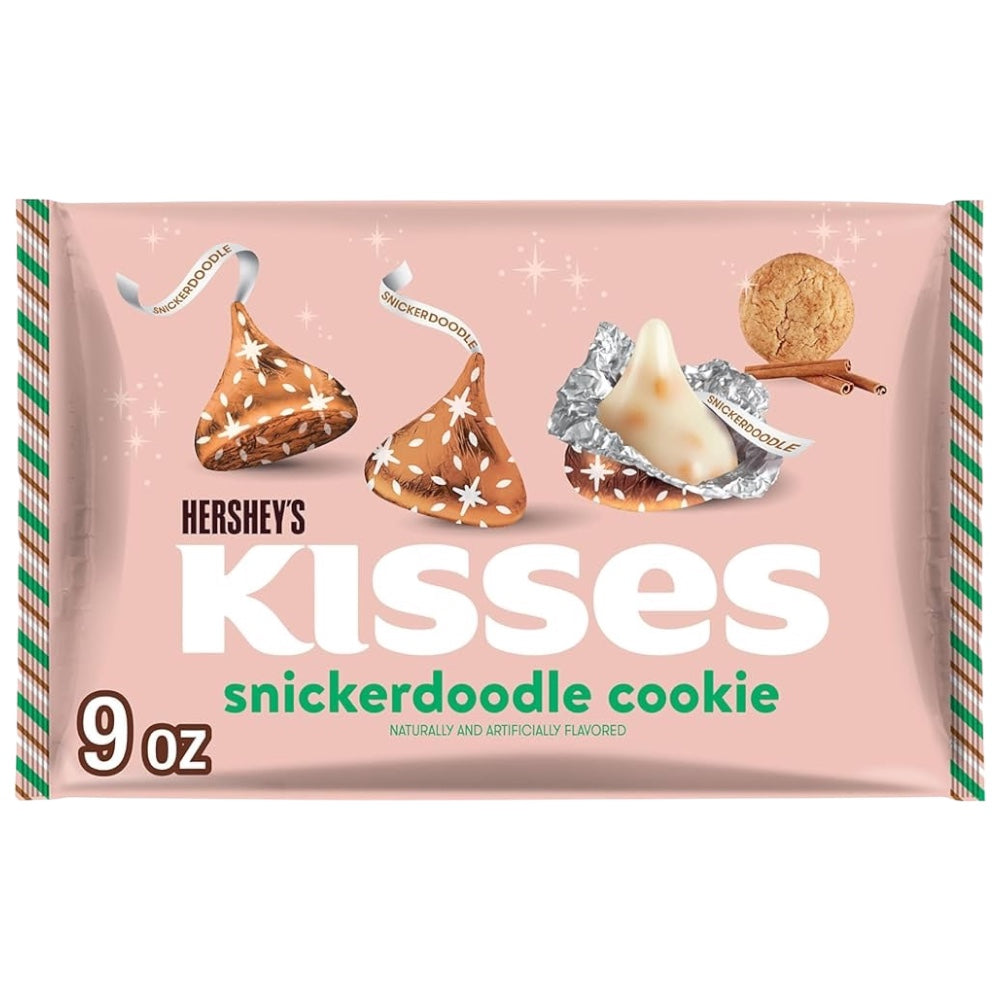 NAVIDAD: Hershey’s Kisses Snickerdoodle Cookie Tamaño Grande 255g