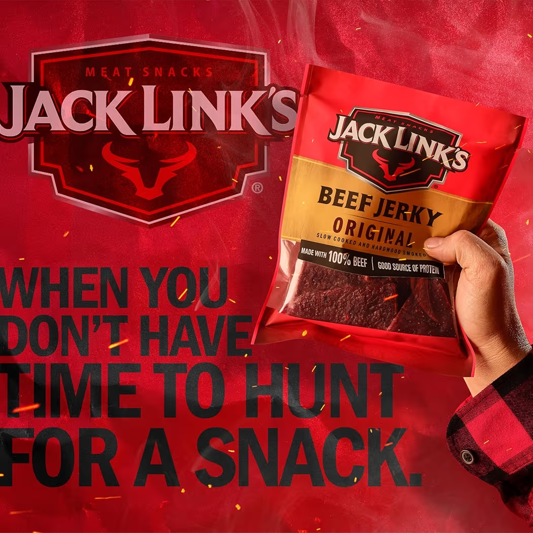 Jack Link’s Beef Jerky Original 10g Proteína Tamaño Grande 227g