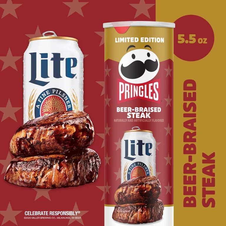 EDICIÓN LIMITADA: Pringles Beer-Braised Steak 155g
