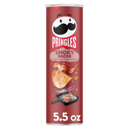 Pringles Smoky Bacon 155g