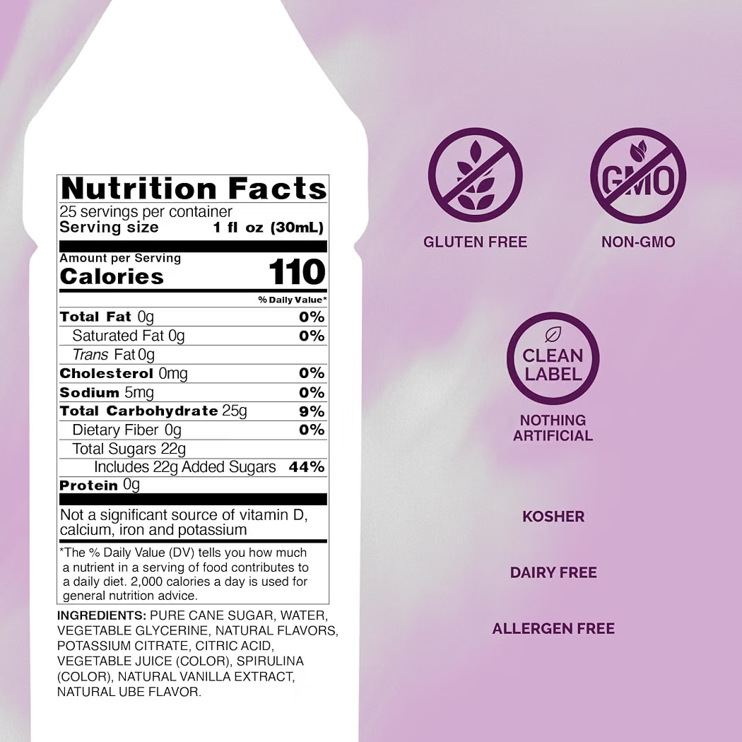 Sirope Monin Ube Dulce 750 mL