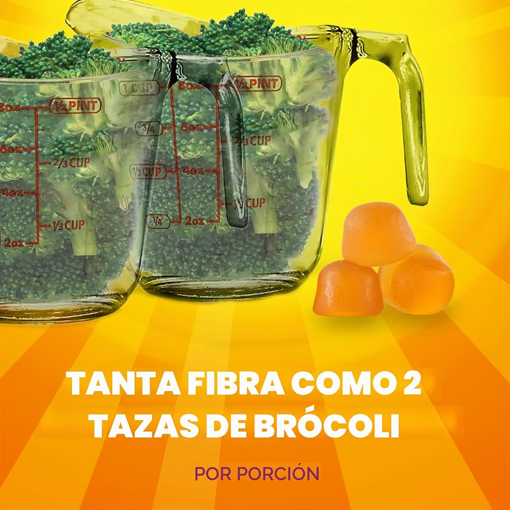FIBRA: Gomitas Metamucil Fiber Gummies No Sugar Added x120 Unidades