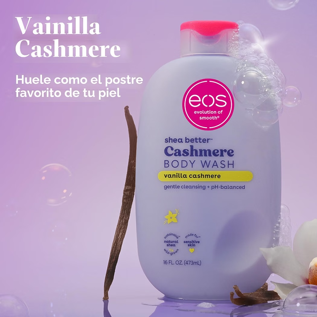 Gel de Baño Eos Body Wash Vanilla Cashmere 473 mL