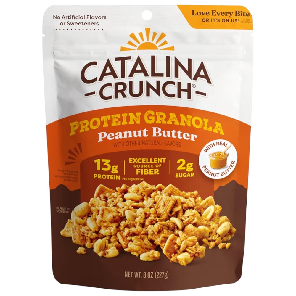 Granola Proteica Catalina Crunch Peanut Butter Tamaño Grande 227g