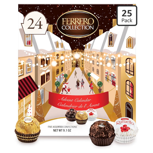 NAVIDAD: Calendario de Adviento Chocolates Ferrero Collection 24 Days