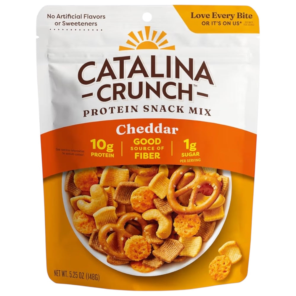 Mix Snack Proteico Catalina Crunch Queso Cheddar 148g