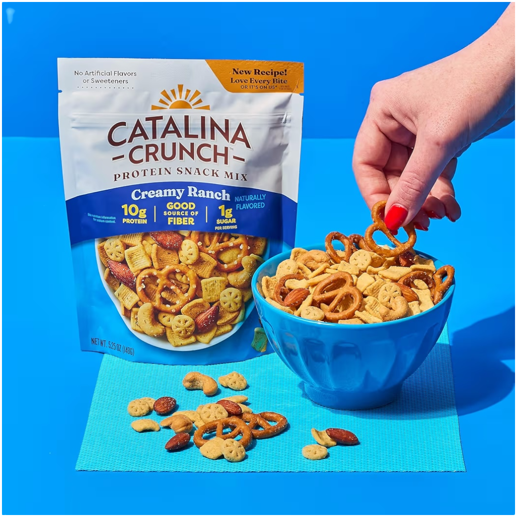 Mix Snack Proteico Catalina Crunch Creamy Ranch 148g