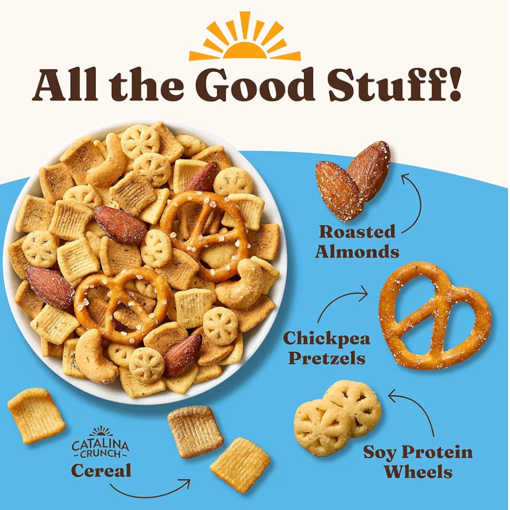 Mix Snack Proteico Catalina Crunch Creamy Ranch 148g