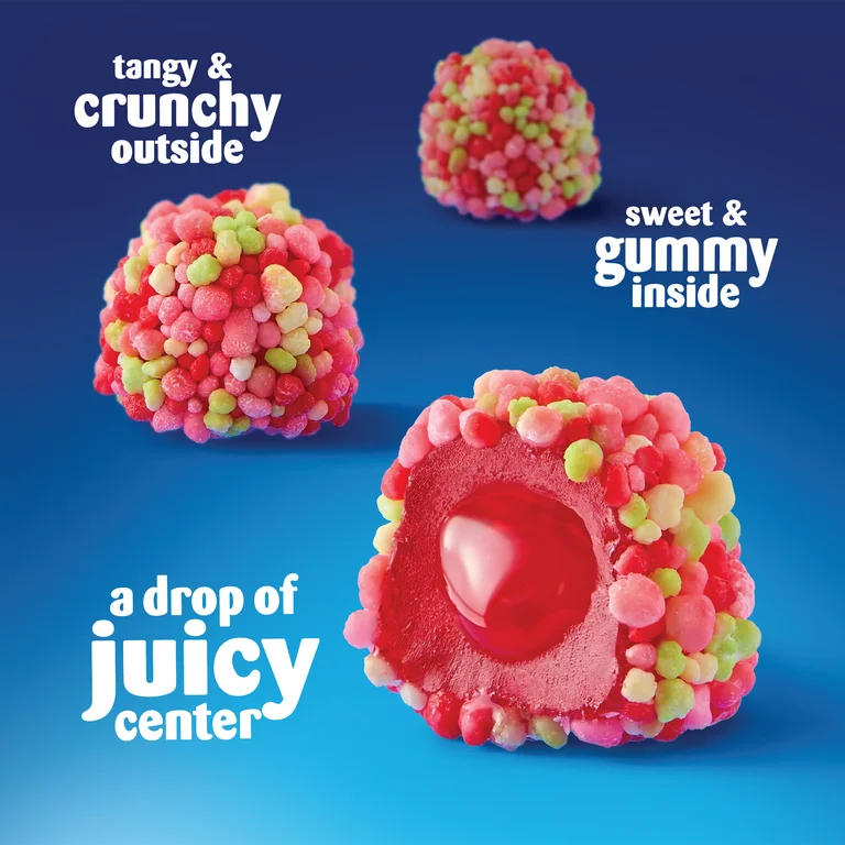 Nerds Juicy Gummy Clusters Strawberry Punch Gomitas Grande 202g