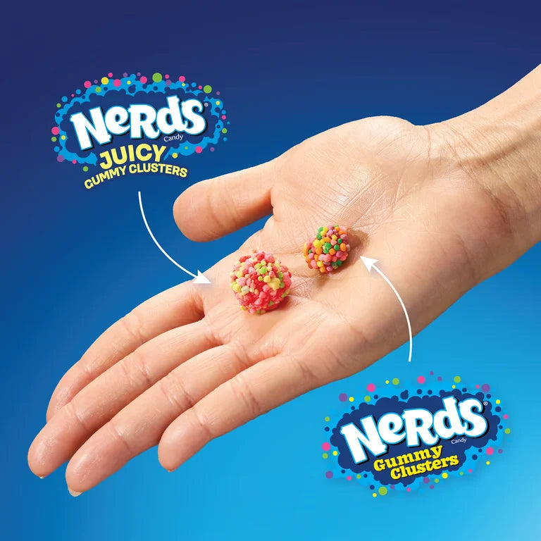 Nerds Juicy Gummy Clusters Strawberry Punch Gomitas Grande 202g