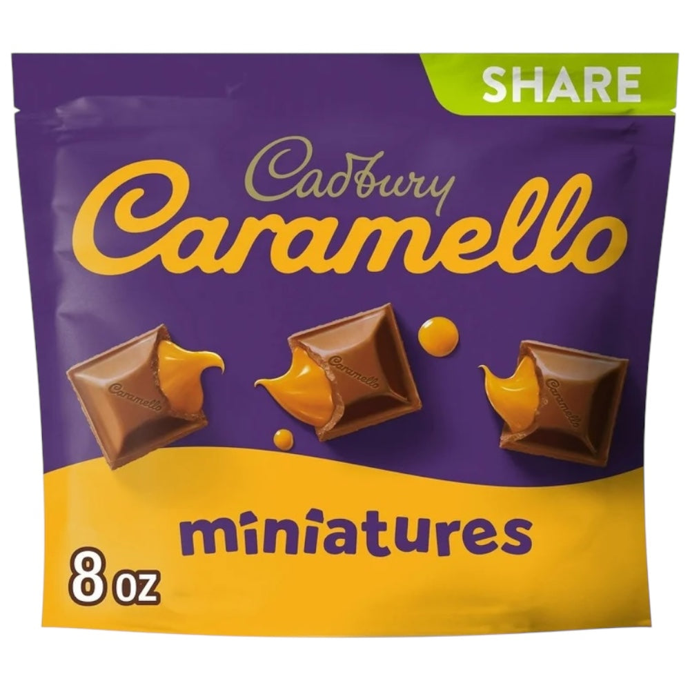 Chocolates Cadbury Caramello Miniatures Tamaño Grande 226g