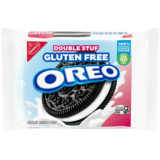 Oreo Double Stuf Libre de Gluten Tamaño Familiar 350g