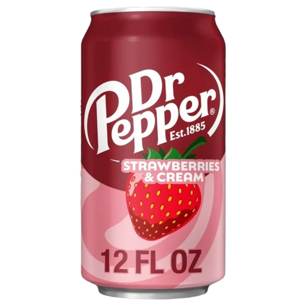 Dr Pepper Fresas con Crema 355 mL