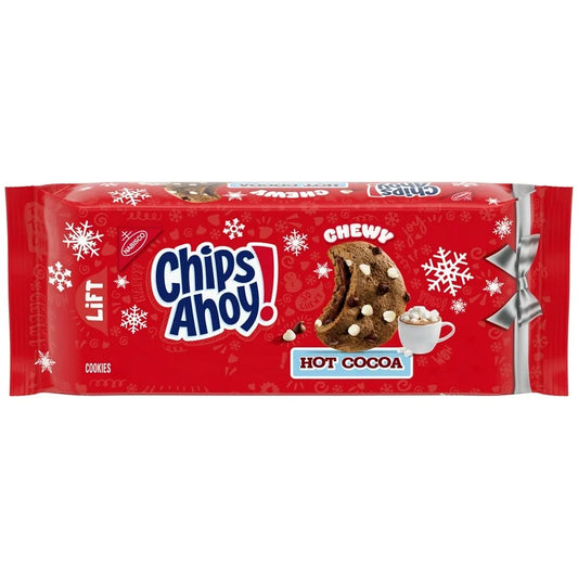 NAVIDAD: Galletas Chips Ahoy! Chewy Hot Cocoa Tamaño Grande 281g