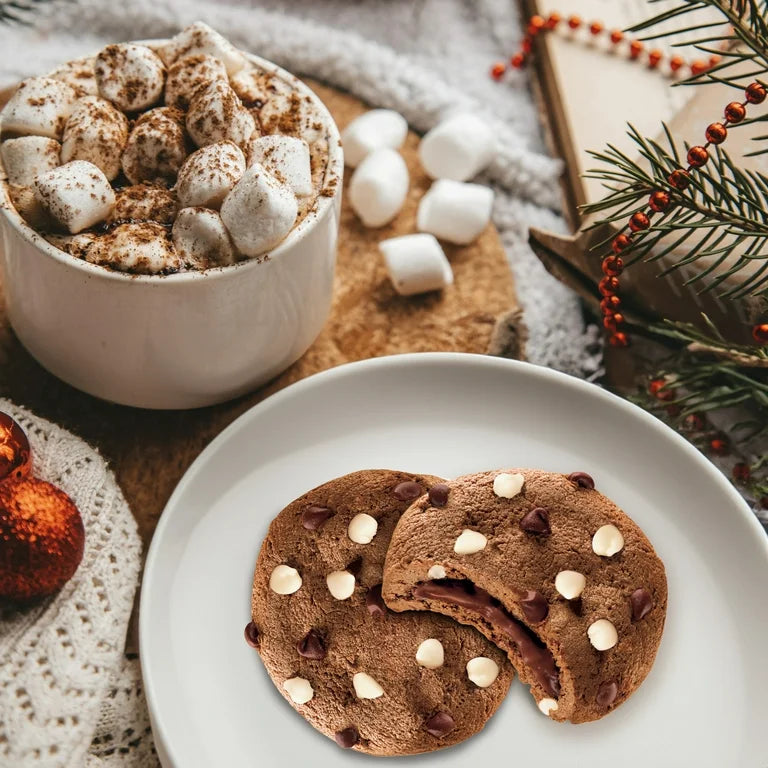 NAVIDAD: Galletas Chips Ahoy! Chewy Hot Cocoa Tamaño Grande 281g