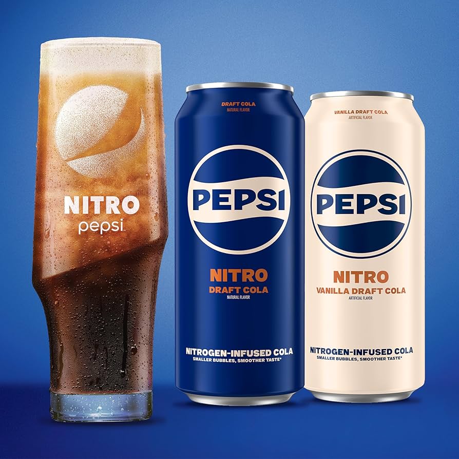 Pepsi Nitro Vanilla Draft Cola 400 mL