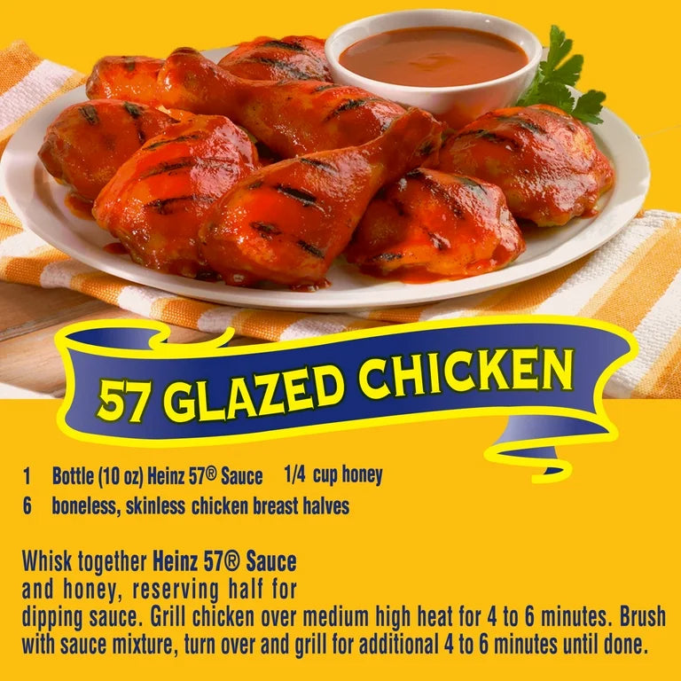 Salsa Heinz 57 Marinate, Grill & Dip 284g