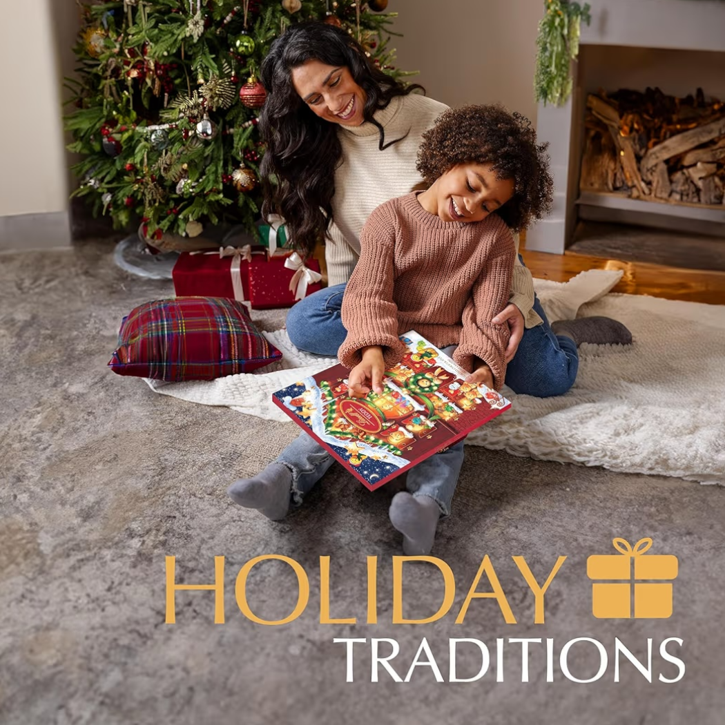 NAVIDAD: Calendario Adviento Lindt Teddy 127g