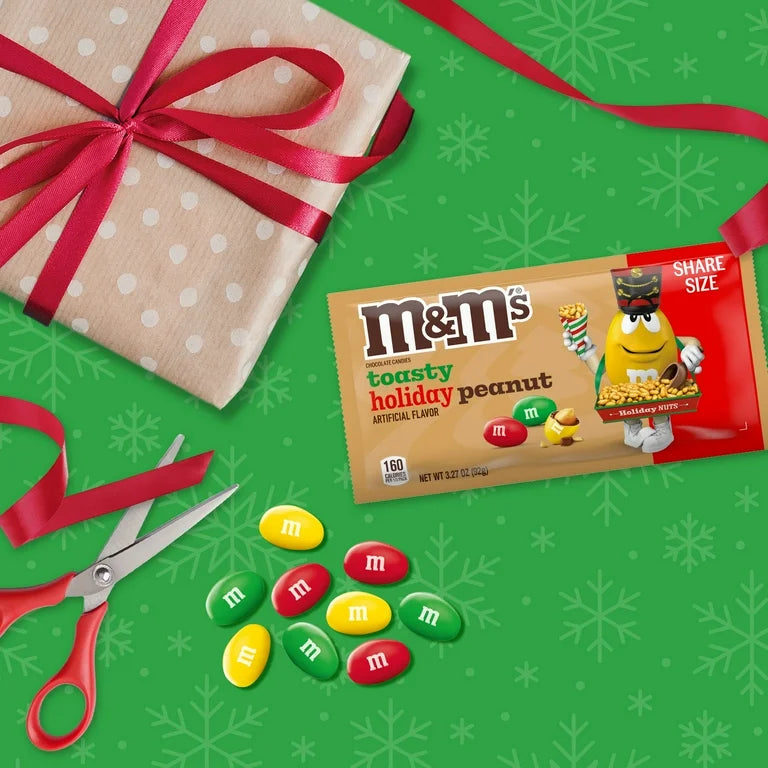 NAVIDAD: M&M’S Maní Tostado Toasty Holiday Peanut 92g