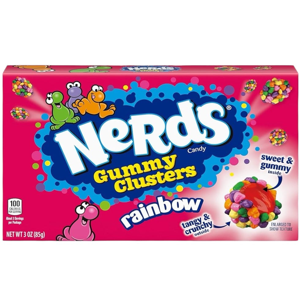 Nerds Gummy Cluster Rainbow Gomitas 85g