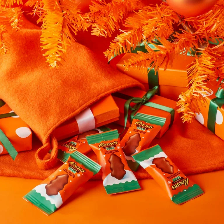 NAVIDAD: Chocolates Reese’s Peanut Butter Trees Tamaño Grande 272g