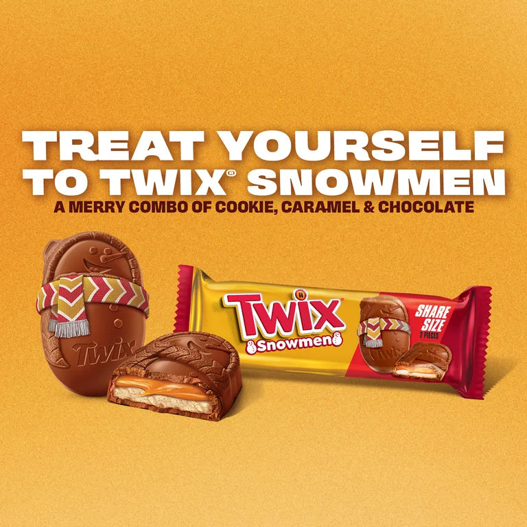 NAVIDAD: Twix Snowmen 60g