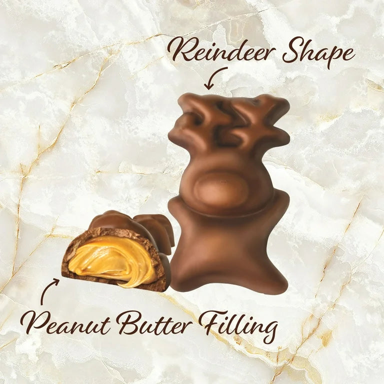 NAVIDAD: Chocolates Dove Peanut Butter Reindeer 62g