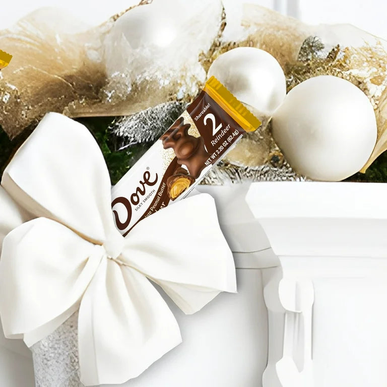 NAVIDAD: Chocolates Dove Peanut Butter Reindeer 62g