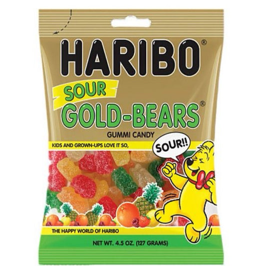 Haribo Sour Gold-Bears Share Size 127g