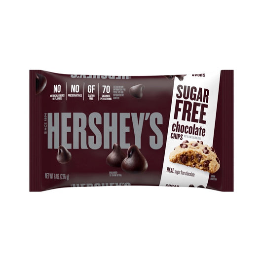 Hershey’s Chispas de Chocolate Sin Azúcar 226g