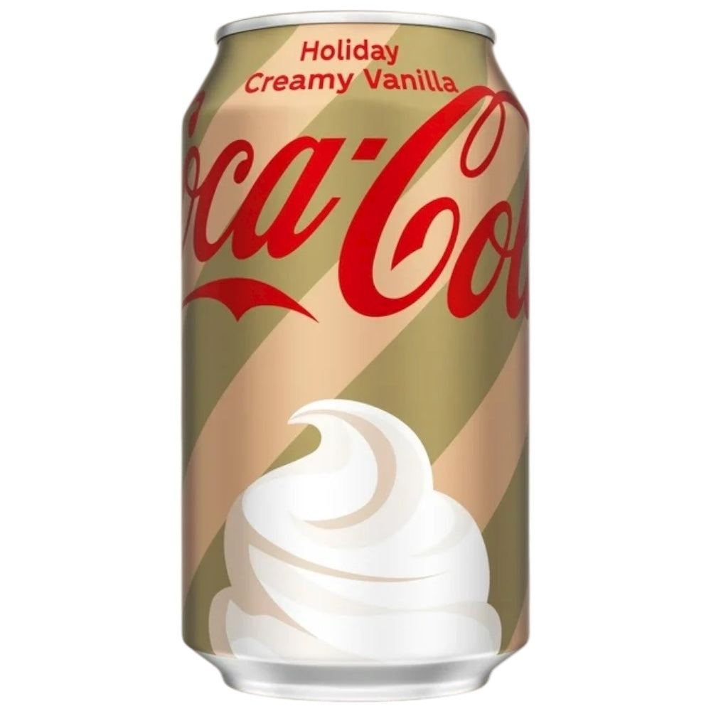 NAVIDAD: Coca Cola Creamy Vanilla 355 mL